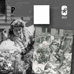 Originální fotografie Plzeň květen 1947